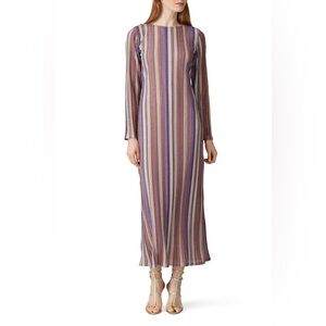 KENDALL + KYLIE Multi Striped Backless Dress Size 4/6 NWOT